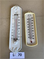 2 Small Thermometers