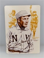 Christy Mathewson 1979 S. Miniatures Color Photo