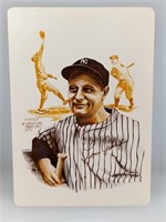 Lou Gehrig 1979 S. Miniatures Color Photo Card
