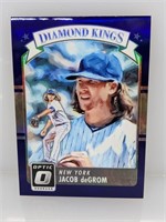 2016 Optic Diamond Kings Purple Jacob DeGrom #18