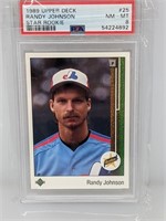 1989 Upper Deck Randy Johnson Rookie #25 PSA8