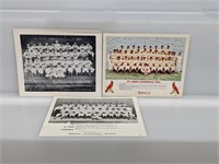 Cardinals Team Photos W/ 1944 World Series Champs