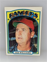 1972 Topps Ted Williams