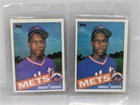 Lot of Dwight Gooden Rookie Baseball Cards
