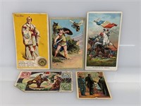 Victorian Advertising Cards (5 Different)