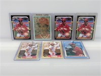 Lot of Barry Larking Rookie Baseball Cards