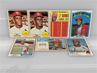 1968-74 Topps Bob Gibson (7 Cards)