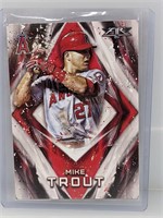 2017 Topps Fire Mike Trout #50