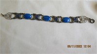 7 in  royal blue moon bracelet