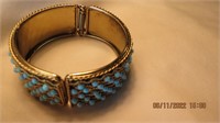 Truq color goldtone bangle bracelet
