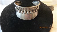 Sterling cuff bracelet