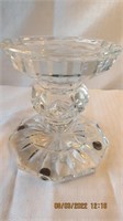 4 in tall Waterford crystal candle holder