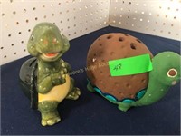 Turtle Bank and Pencil Holder