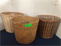 3 Plant Baskets