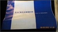 Sport design never used backgammon game/case