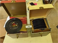 Assorted 45's/Records w/ Cases