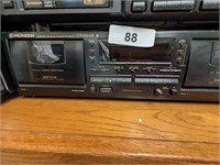 Pioneer Stereo Double Cassette Deck