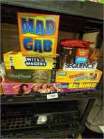 Games - Mad Gab, Wits & Wagers, Sequence,