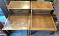 Pair of Lane Furniture end tables/bed side