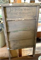 Antique wood National Washboard - 17 inch size -