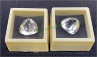 Gemstones - 18 x 18 MM TR white topaz(1273)