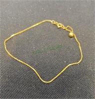 Jewelry - ladies bracelet marked 535, 14k gold.