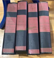 4 volume book set by Winston Churchill,