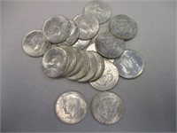 LOT OF $10 FACE VALUE SILVER KENNEDY HALF DOLLARS