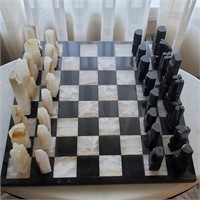 Onyx chess set