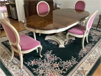 French Provincial Dining Room Table & Chairs