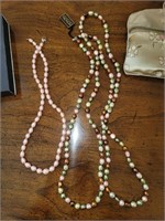2 Honora pearl necklaces