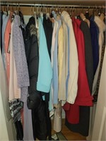 Coat closet contents