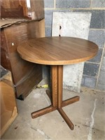 Small round dinette table