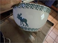 Lg. Moose Country Bowl - 10 1/2" Diameter