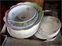 Hand Painted Bowls & Plates
