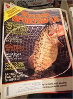 Box w/ Wisconsin Sportsman Mags