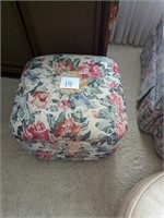 Floral Ottoman