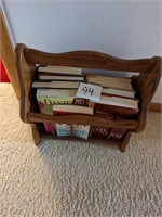 Magazine Rack with Contents