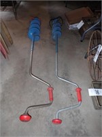 (2) Hand Ice Augers