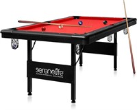Portable 6 Ft. Pool Table