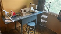 Kenmore Sewing Machine Table and Stool,