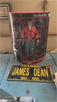 James Dean License Plate and James Dean Doll