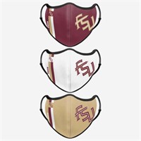 NCAA FSU 3PK OFSM face mask 3 pack
