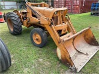 Case 580 gas tractor.