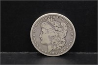 1881 Morgan Silver Dollar