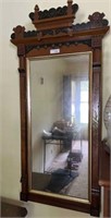 Antique wall mirror