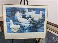 Signed Duck Print