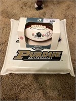Collectible Purdue university miniature football