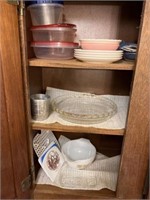 Contents of upper kitchen cabinets