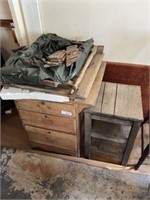 Three drawer small cabinet, side table, other